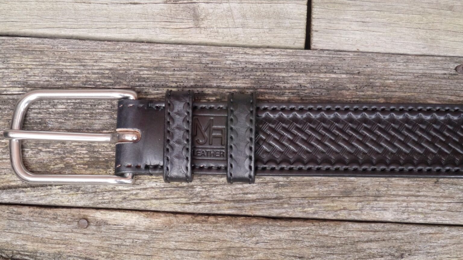 5.11 Basketweave Leather Belt - Prenda